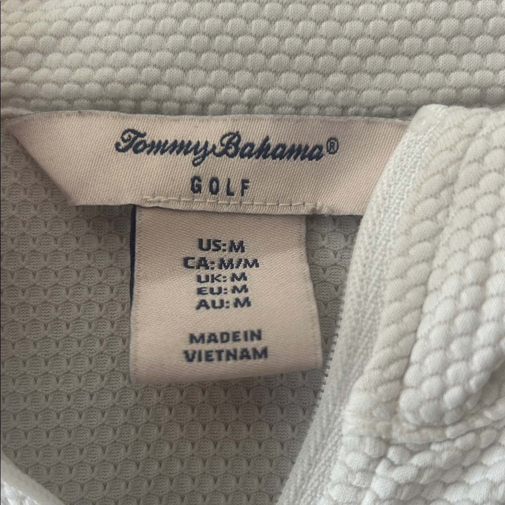 Tommy Bahama white Textured Pullover - Picture 2 of 5